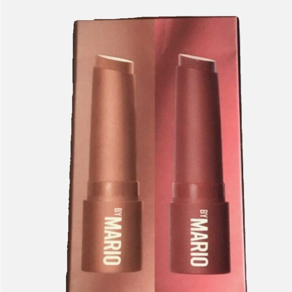 Makeup by Mario Mini MoistureGlow On The Go Plumping Lip Serum Duo Nude Bronze - Picture 1 of 3